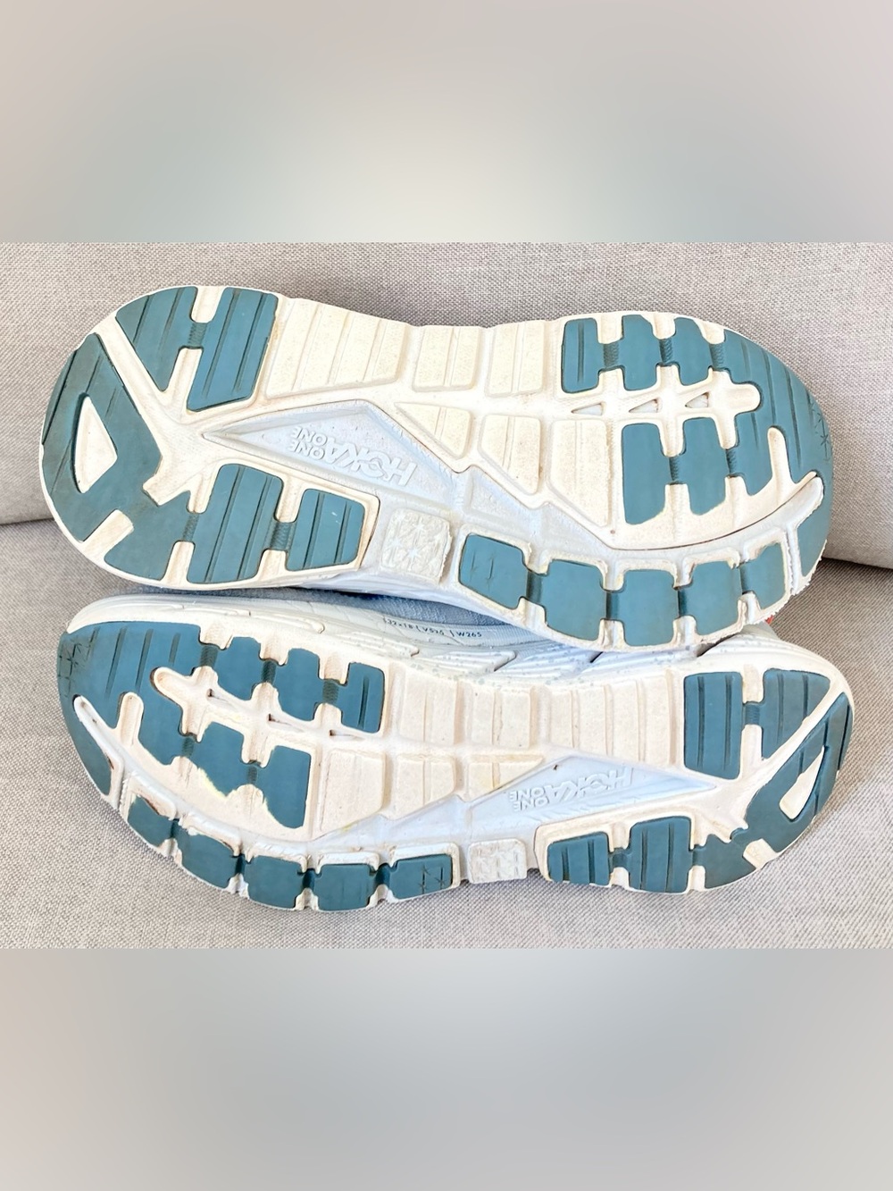 HOKA Gaviota 4 Running Shoes Women’s 8 Blue Fog Plein Air Stability Sneaker - Picture 6 of 8